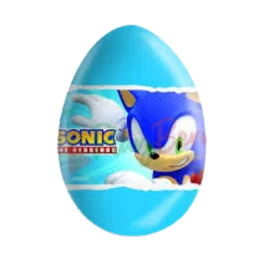 Яйце шоколадне Sonic  з сюрпризом