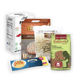 Макарони • Крупа • Рис