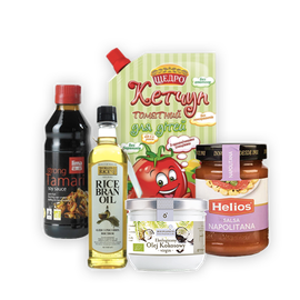 Салатна олія • Соуси • Спеції