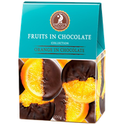 Дольки апельсину в шоколаді