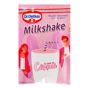 Суміш для молочного коктейлю з смаком полуниці