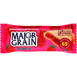 Батончик цільнозерновий Малина Major Grain 
