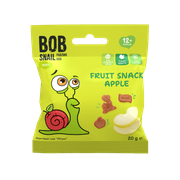 Фруктовий снек Яблуко 20 г, Равлик Боб
