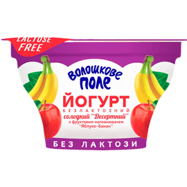 Йогурт з яблуком і бананом 2,8%