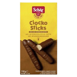 Шоколадные палочки Ciocko Sticks без глютена Dr.Schaer 150г Италия