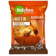 Мафін з білим зі шматочками шоколаду.