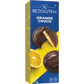 Печенье с апельсиновым желе в шоколадной глазури