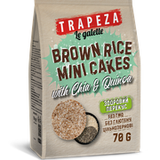 Міні-галети з чиа та кіноа з бурого рису