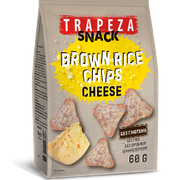 Чіпси з бурого рису зі смаком сиру