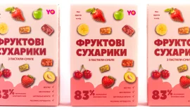 Фруктові сухарики МІКС 