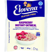 Вівсяна каша з малиною