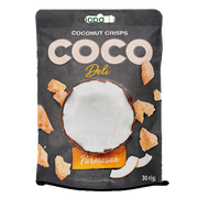 Чіпси кокосові солоні з сиром Пармезан