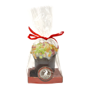 Шоколадна фігурка  з чорного шоколаду