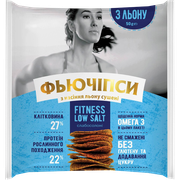 Ф'ючіпси з насінням льону слабосолені