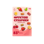 Фруктові сухарики МІКС 