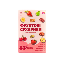 Фруктові сухарики МІКС 