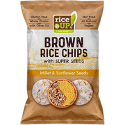 Хлібці рисові з пшоном і ядрами соняшника