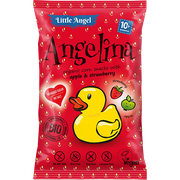 Хрустики з полуницею та яблуком