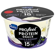 Снек сирний протеїновий ваніль-чорниця Valio