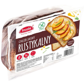 Хлеб белый без глютена Incola 235г Польша