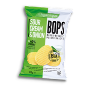 Чіпси картопляні з сметаною і цибулею без глютену Organique 