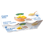 Десерт з кокосом і ананасом