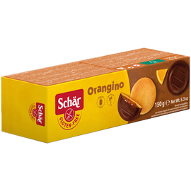 Печиво з мармеладом  в шоколадній глазурі Orangino