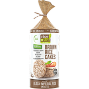 Хлібці з бурого рису несолені