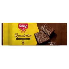 Вафлі в шоколаді Quadritos