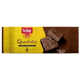 Вафлі  в шоколаді Quadritos