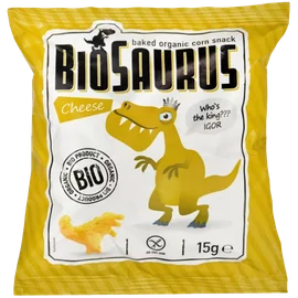 Хрустики з морквою та яблуком Biosaurus 15 г